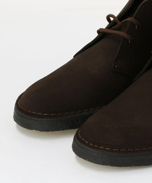 Clarks（クラークス）の「[クラークス] ★CLARKS デザートブーツ / スエードチャッカブーツ（ブーツ・メンズ・ブラック/ダークブラウン・7h/7/8/9/8h）」の4枚目の写真