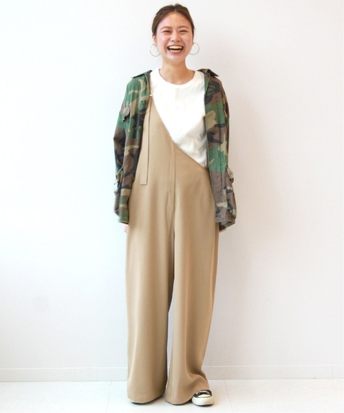 美品 JOURNAL STANDARD relume サロペットワンピース バックギャザーサロペットワンピース（ワンピース）｜JOURNAL