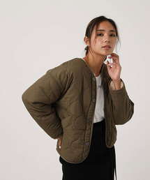 AZUL by moussy LADYS�i�A�Y�[���o�C�}�E�W�[���f�B�X�j�́uREVERSIBLE BOA SHORT BLOUSON/���o�[�V�u���{�A�V���[�g�u���]���i�e�[���[�h�W���P�b�g�j�v