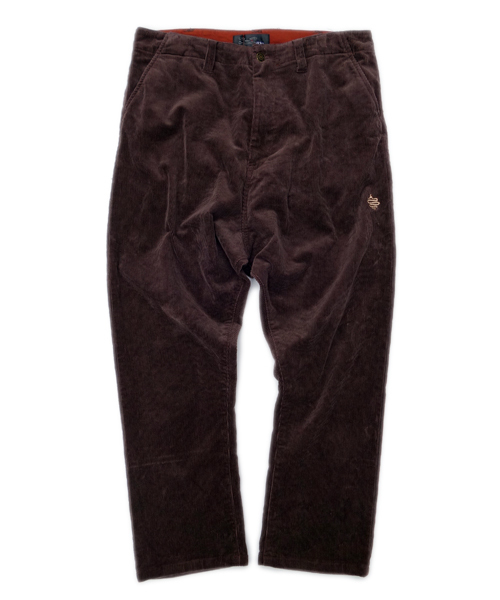 ALDIES（アールディーズ）の「ストレッチ コーデュロイ サルエルパンツ（スラックス・メンズ・グレー/ブラウン/ベージュ/その他1/その他2・LARGE/X-SMALL/SMALL/MEDIUM）」の7枚目の写真