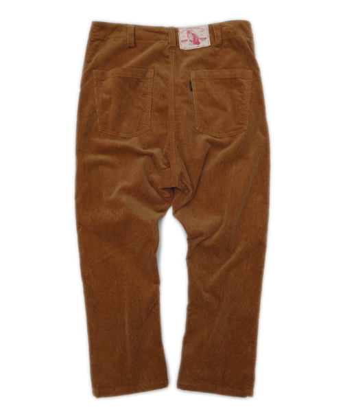 ALDIES（アールディーズ）の「ストレッチ コーデュロイ サルエルパンツ（スラックス・メンズ・グレー/ブラウン/ベージュ/その他1/その他2・LARGE/X-SMALL/SMALL/MEDIUM）」の9枚目の写真