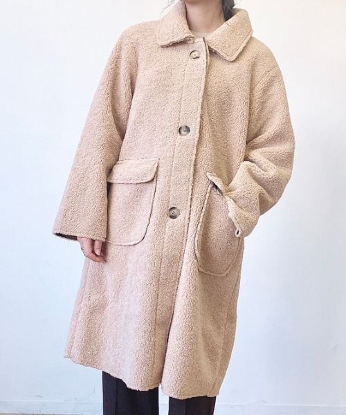 VANNIE U（ヴァニーユー）の「もこもこロングボアコート（その他