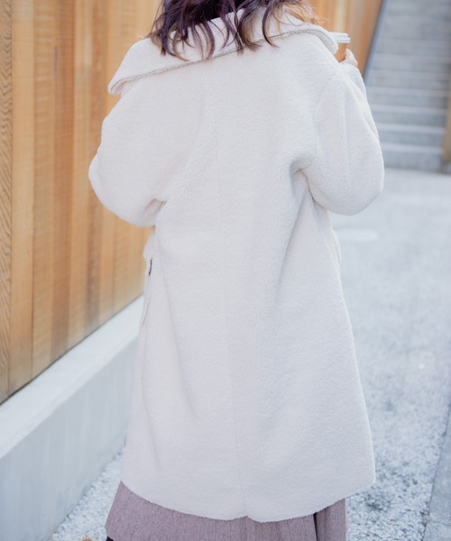 VANNIE U（ヴァニーユー）の「もこもこロングボアコート（その他