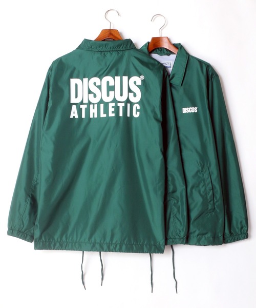 Discus Jp DISCUS ATHLETIC(ディスカス アスレチック)の「【DISCUS ATHLETIC】 バックロゴプリント コーチジャケット ...