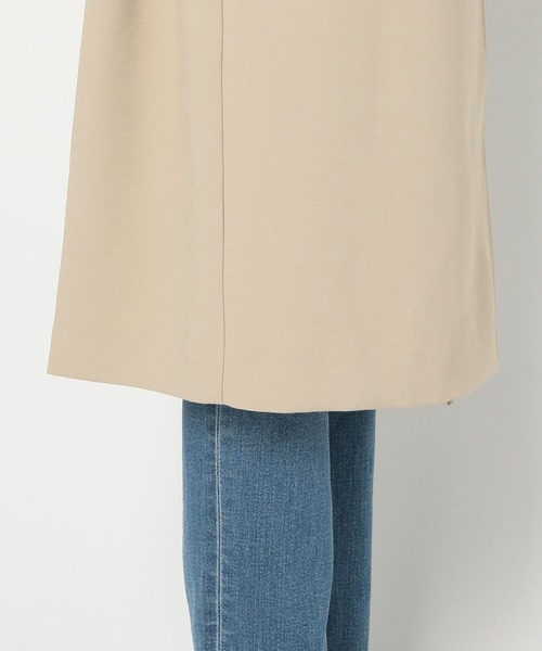 NARACAMICIE(ナラカミーチェ)の「ナチュラルバックサテンコート(トレンチコート・レディース・ブラック/ベージュ・MEDIUM/X-LARGE)」の9枚目の写真