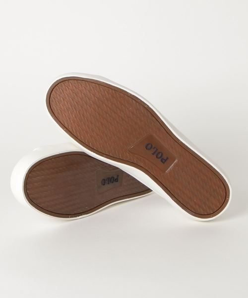POLO RALPH LAUREN（ポロ ラルフ ローレン）の「Longwood レザー スニーカー（スニーカー・メンズ・ホワイト・9.5/26/27/25.5/26.5/27.5/10-D/10.5D）」の7枚目の写真