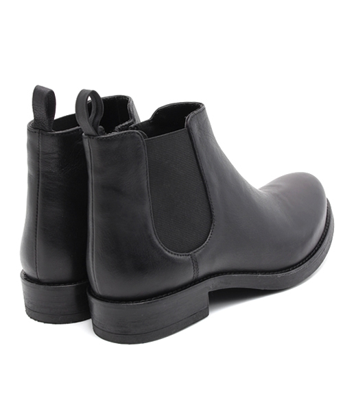 ROSE BUD（ローズバッド）の「【WEB限定商品】16383 KIRA SIDE GORE BOOTIE（ブーツ・レディース・ブラック/ボルドー・36/37/39/38）」の4枚目の写真