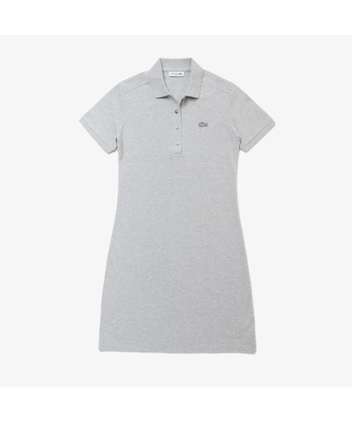 セール ストレッチコットンピケポロドレス シャツワンピース Lacoste ラコステ のファッション通販 Zozotown