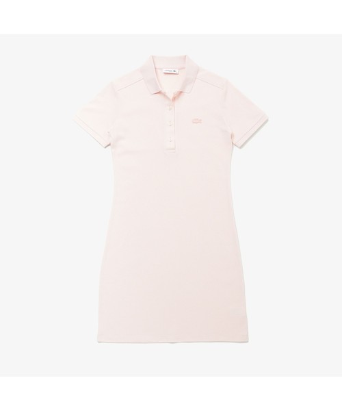 LACOSTE（ラコステ）の「ストレッチコットンピケポロドレス（シャツ 