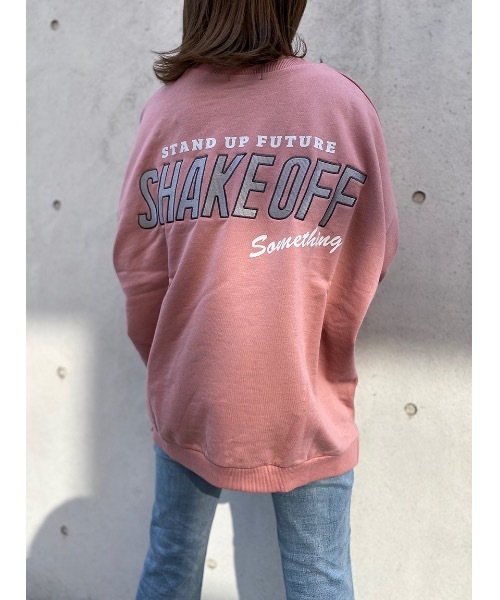 one way（ワンウェイ）の「SHAKE OFFＦプルオーバー（スウェット・レディース・ホワイト/ベージュ/ブラック/ライトピンク/ライトブルー・FREE）」の18枚目の写真