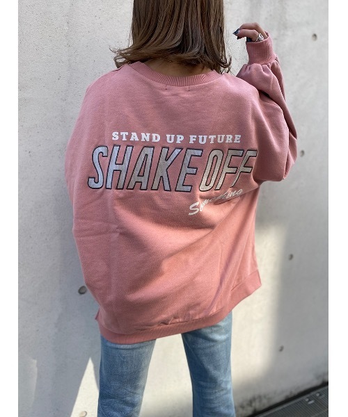 one way（ワンウェイ）の「SHAKE OFFＦプルオーバー（スウェット・レディース・ホワイト/ベージュ/ブラック/ライトピンク/ライトブルー・FREE）」の19枚目の写真