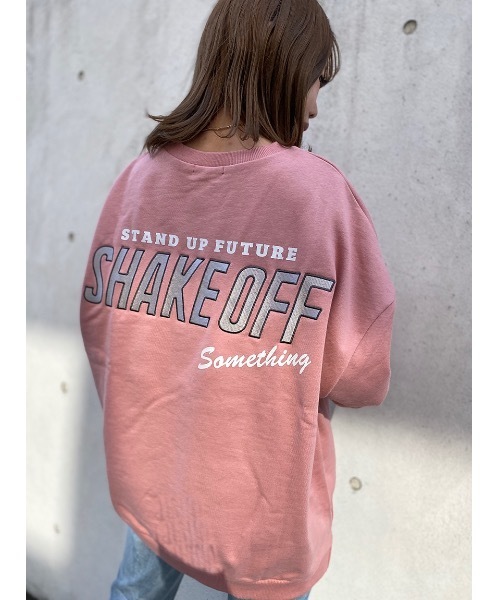 one way（ワンウェイ）の「SHAKE OFFＦプルオーバー（スウェット・レディース・ホワイト/ベージュ/ブラック/ライトピンク/ライトブルー・FREE）」の20枚目の写真