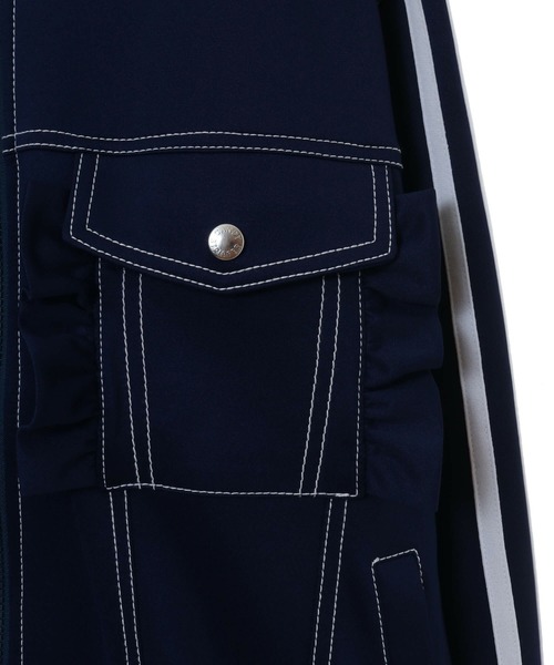 Candy Stripper（キャンディストリッパー）の「FRILL JERSEY ブルゾン（ブルゾン・レディース・ピンク/ネイビー/ブラック・2）」の13枚目の写真