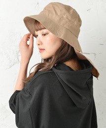 FUNALIVE（ファンアライブ）の「CELESTE RANA 紫外線カット UPF50+ ネックカバー付き サーフハット バケットハット（ハット・キッズ）」
