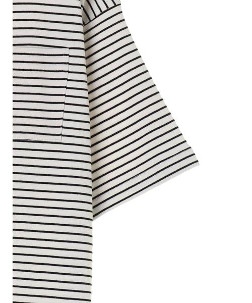 AMERICAN HOLIC（アメリカンホリック）の「オーガニックコットンポケット付きカットチュニック　＊（Tシャツ/カットソー・レディース・チャコールグレー/オフホワイト/グリーン/ホワイト系その他4/ブラック系その他4/キャメル・FREE）」の11枚目の写真