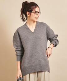 BEAUTY&YOUTH UNITED ARROWS | BY∴ 12GVネックビッグニットプルオーバー о(ニット/セーター)