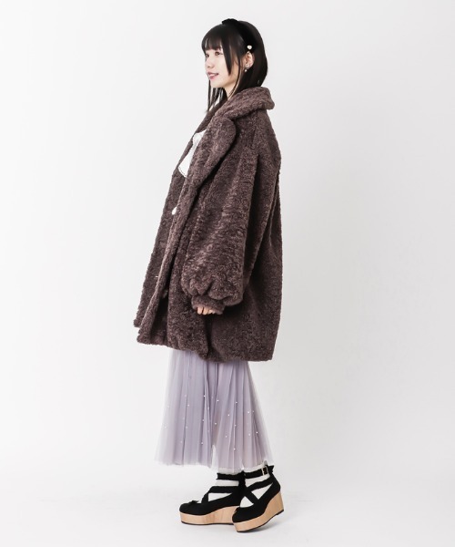 axes femme POETIQUE（アクシーズファムポエティック）の「ボアロング 