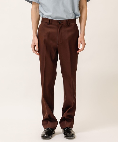 soe(ソーイ)の「【soe】SADDLEMANS PANTS(スラックス・メンズ・ベージュ/ブラウン・1/0)」の7枚目の写真