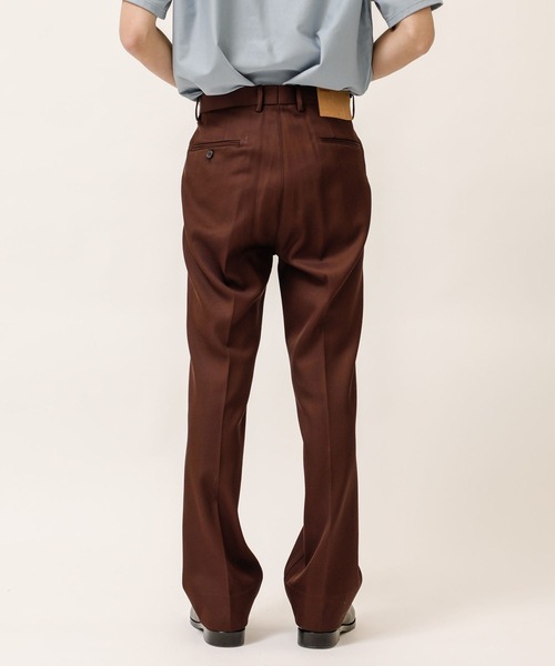 soe(ソーイ)の「【soe】SADDLEMANS PANTS(スラックス・メンズ・ベージュ/ブラウン・1/0)」の3枚目の写真