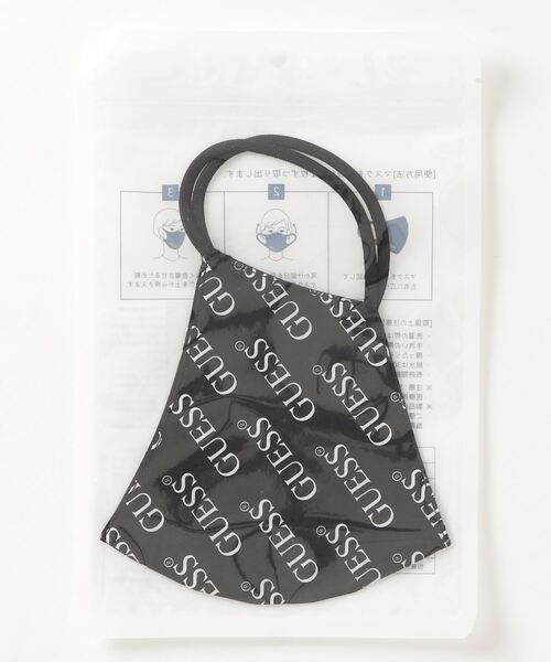 Guess(ゲス)の「GUESS/ゲス ロゴパターンマスク(マスク・メンズ・ホワイト/ブラック・FREE)」の5枚目の写真