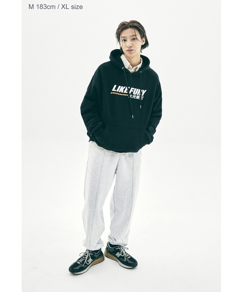 ★韓国の人気★【NASTYKICK】★LIKE FURY HOODI.E★フーディ★ NASTY KICK（ナスティーキック）の「『NASTYKICK/NS+K