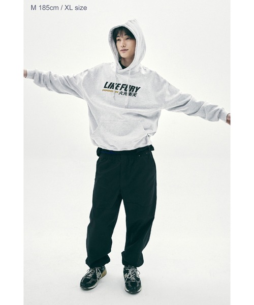 ★韓国の人気★【NASTYKICK】★LIKE FURY HOODI.E★フーディ★ NASTY KICK(ナスティーキック)の「『NASTYKICK/NS+K