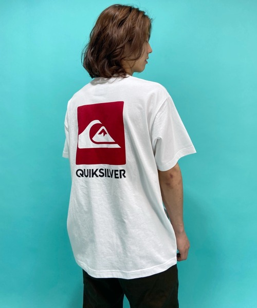 Quiksilver(クイックシルバー)の「【ムラサキスポーツ別注】QUIKSILVER/クイックシルバー バックプリントTシャツ QST211612M(Tシャツ/カットソー・メンズ・ホワイト/ブラック/ホワイト系その他/ブラック系その他・M/L/XL)」の14枚目の写真