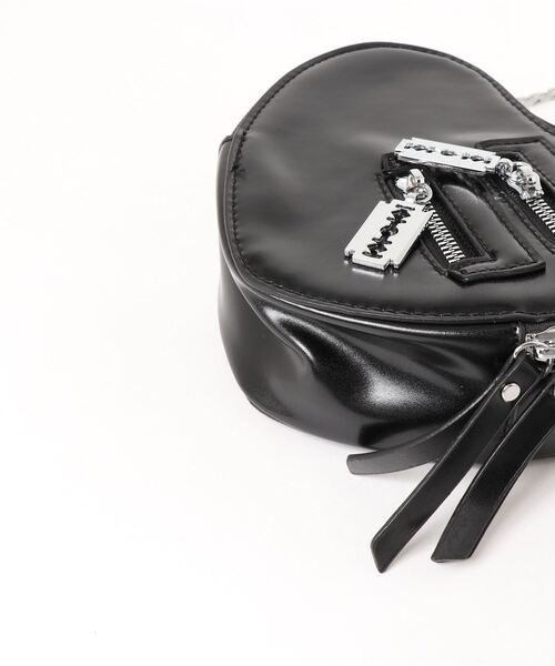 Passion（パッション）の「ハート　ショルダーバッグ（ショルダーバッグ・レディース・ブラック/ブラウン/レッド/ライトグリーン/ホワイト・FREE）」の6枚目の写真