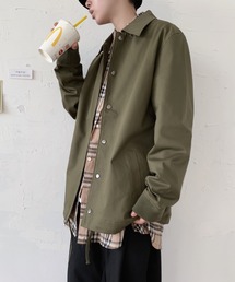 MGV（エムジーヴィー）の「カラーツイルコーチジャケット（ブルゾン）」