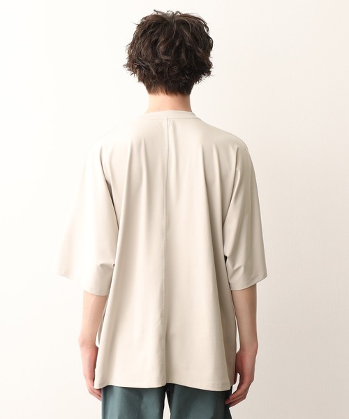 JUNRED（ジュンレッド）の「ドルマンBIG TEE（Tシャツ/カットソー・メンズ・ベージュ/グレー/ブルー系その他4/ブラック・S/M/L）」の16枚目の写真