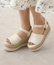 one after another NICE CLAUP | 厚底 ジュートサンダル(サンダル)