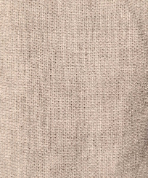 BAYFLOW（ベイフロー）の「リネンカラ―シャツ（テンセル(TM)繊維使用）（シャツ/ブラウス・レディース・ホワイト/ベージュ/オレンジ/カーキ/ライトグリーン/ラベンダー・SMALL/MEDIUM）」の8枚目の写真