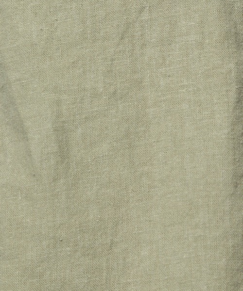 BAYFLOW（ベイフロー）の「リネンカラ―シャツ（テンセル(TM)繊維使用）（シャツ/ブラウス・レディース・ホワイト/ベージュ/オレンジ/カーキ/ライトグリーン/ラベンダー・SMALL/MEDIUM）」の14枚目の写真