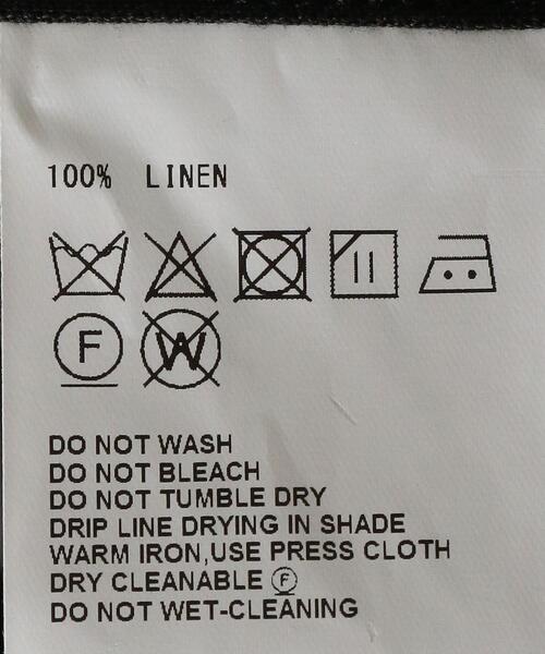 HYKE（ハイク）の「＜HYKE（ハイク）＞リネン マキシ ワンピース ■■■（ワンピース・レディース・ナチュラル/ブラック・2/1）」の11枚目の写真