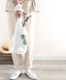 Java（ジャバ）の「《JaVaジャバ コラボ》ちょっとしたお買い物に♪USAコットン&パイル地エコBAG（トートバッグ・キッズ）」