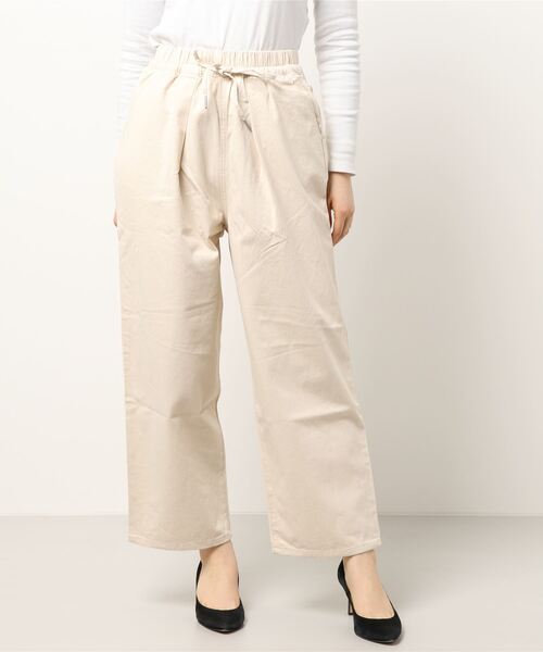 Samansa Mos2 blue(サマンサモスモスブルー)の「デニムワイドパンツ(デニムパンツ・レディース・ネイビー/サックスブルー/キナリ・フリ-)」の6枚目の写真