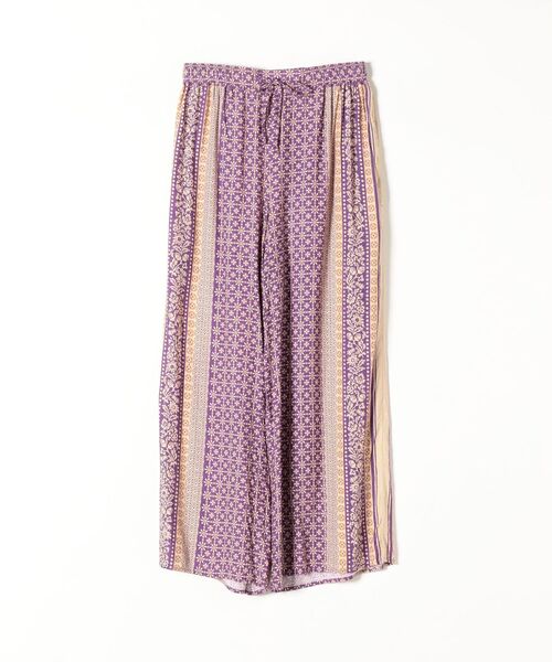 SHIPS any（シップス エニィ）の「SHIPS any: パネル プリント イージー パンツ〈ウォッシャブルアイテム〉◇（その他パンツ・レディース・ネイビー/パープル・ONE SIZE）」の14枚目の写真