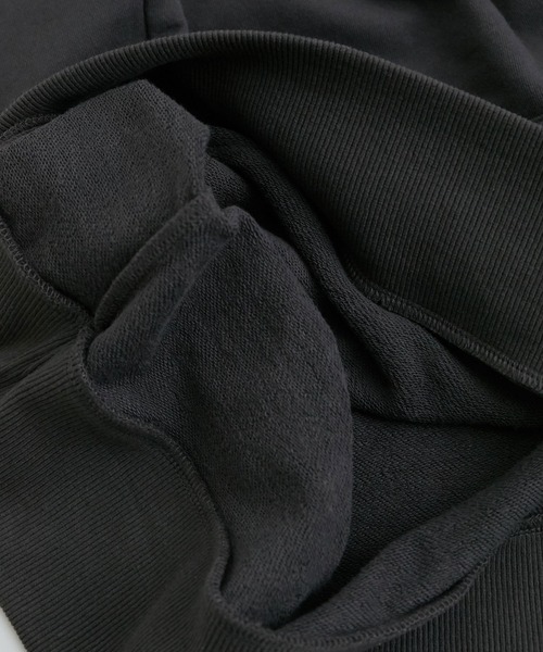 VIS(ビス)の「【WEB限定】ミニ裏毛フレンチスリーブパーカー(パーカー・レディース・オフホワイト/スミクロ/ブルー系その他6・FREE)」の13枚目の写真