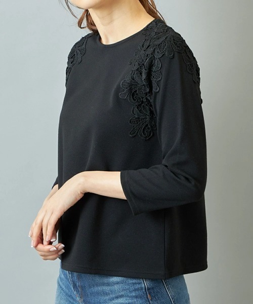 ショルダーレーストップス(Tシャツ/カットソー)|&. NOSTALGIA ショルダーレーストップス(Tシャツ/カットソー)|&. NOSTALGIA