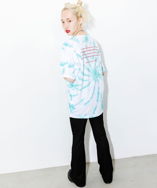 X-girl（エックスガール）の「EASY FLARE PANTS（その他パンツ・レディース・ライトブルー/ブラック/オレンジ・S/M/XS）」の20枚目の写真