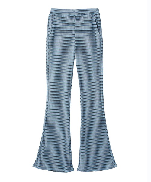 X-girl（エックスガール）の「EASY FLARE PANTS（その他パンツ・レディース・ライトブルー/ブラック/オレンジ・S/M/XS）」の13枚目の写真