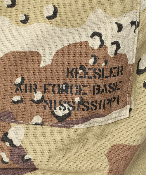 AVIREX（アヴィレックス）の「リラックスイージーパンツ/ RELAX EASY PANTS（その他パンツ・レディース・グリーン系カモフラージュ/Nat・FREE）」の9枚目の写真