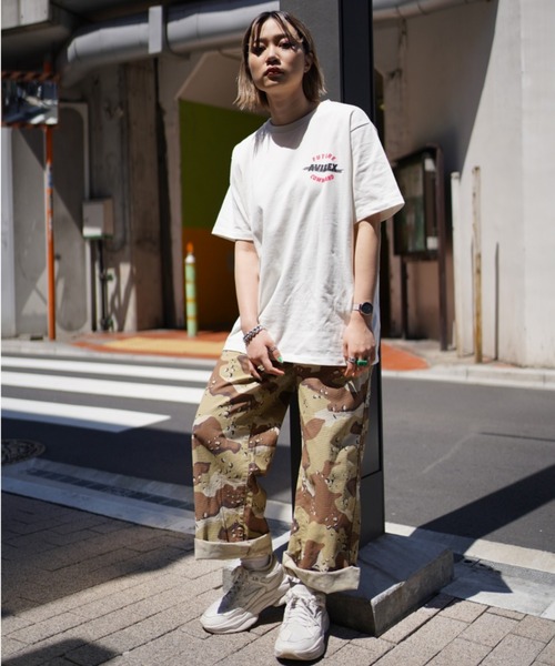 AVIREX（アヴィレックス）の「リラックスイージーパンツ/ RELAX EASY PANTS（その他パンツ・レディース・グリーン系カモフラージュ/Nat・FREE）」の16枚目の写真