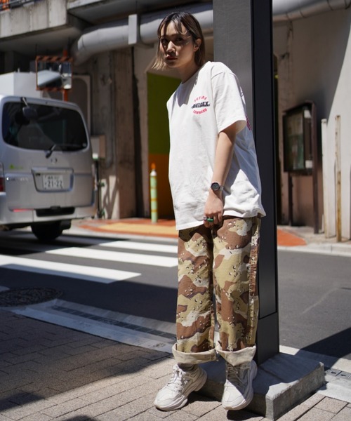 AVIREX（アヴィレックス）の「リラックスイージーパンツ/ RELAX EASY PANTS（その他パンツ・レディース・グリーン系カモフラージュ/Nat・FREE）」の17枚目の写真