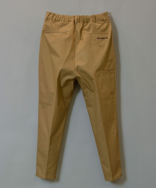 JACKROSE(ジャックローズ)の「AR VENTILEワイドテーパードパンツ(チノパンツ・メンズ・ブラック/ベージュ/カーキ・S/M/L)」の5枚目の写真