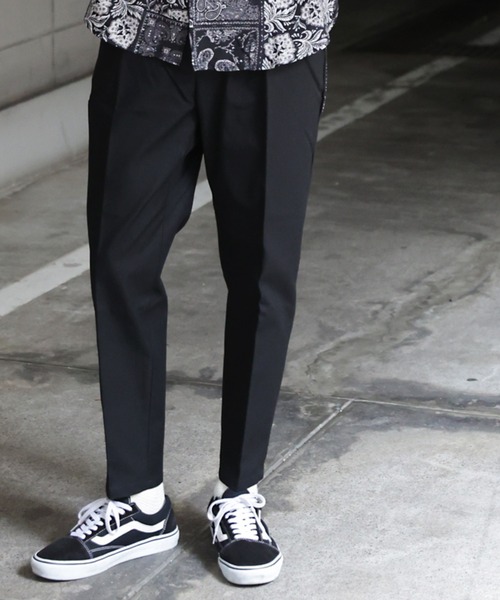 JACKROSE(ジャックローズ)の「AR VENTILEワイドテーパードパンツ(チノパンツ・メンズ・ブラック/ベージュ/カーキ・S/M/L)」の12枚目の写真