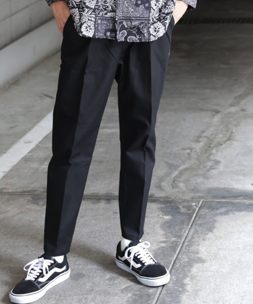 JACKROSE(ジャックローズ)の「AR VENTILEワイドテーパードパンツ(チノパンツ・メンズ・ブラック/ベージュ/カーキ・S/M/L)」の13枚目の写真