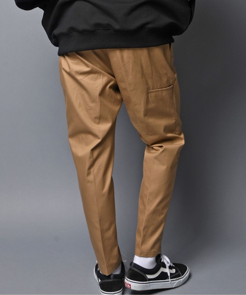 JACKROSE(ジャックローズ)の「AR VENTILEワイドテーパードパンツ(チノパンツ・メンズ・ブラック/ベージュ/カーキ・S/M/L)」の20枚目の写真