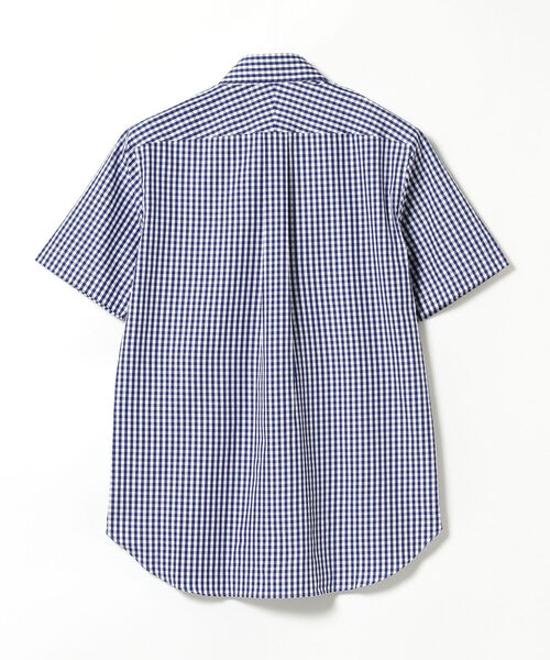 BEAMS F(ビームスエフ)の「BEAMS F / ギンガムチェック ボタンダウンシャツ(シャツ/ブラウス・メンズ・インディゴブルー・LARGE/MEDIUM/SMALL/X-LARGE)」の6枚目の写真