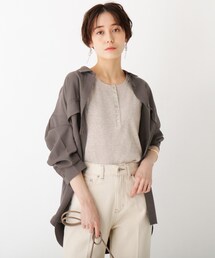 ◆CAFFISI ドレープツイル リラクシーシャツジャケット【WEB限定カラー・サイズ】